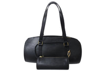 Load image into Gallery viewer, 極美品 LOUIS VUITTON ルイヴィトン スフロ ハンドバッグ M52862 エピ レザー ブラック ゴールド金具 中古 4b001229