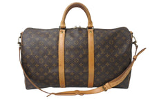 Load image into Gallery viewer, LOUIS VUITTON ルイヴィトン キーポルバンドリエール50 モノグラムキャンバス M41416 ボストンバッグ 美品 中古 4b001253