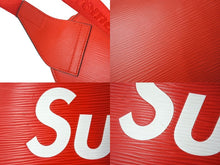 Load image into Gallery viewer, LOUIS VUITTON×Supreme ルイヴィトン×シュプリーム 17AW ボディバッグ バムバッグPM M53418 エピレザー レッド 美品 中古 4b001414