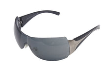 Load image into Gallery viewer, PRADA プラダ リムレス サングラス SPR041 サイドロゴ プラスチック メタル ブラック 美品 中古 4b001682