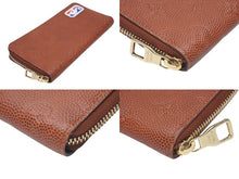 画像をギャラリービューアに読み込む, 極美品 LOUIS VUITTON ルイヴィトン LV×NBA ジッピーウォレットヴェルティカル ラウンドファスナー 長財布 ブラウン 中古 4b000033
