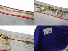 Load image into Gallery viewer, LOUISVUITTON ルイヴィトン LVxNBA ナイル メッセンジャーPM 2021CR ショルダーバッグ M45583 ホワイト ブルー レッド 美品 中古 4b003545