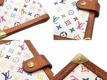 画像をギャラリービューアに読み込む, LOUIS VUITTON ルイヴィトン モノグラム マルチカラー アジェンダPM 手帳カバー R20896 PVC ヌメ革 村上隆 小物 ロゴ 良品 中古 4b000038