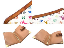 画像をギャラリービューアに読み込む, LOUIS VUITTON ルイヴィトン モノグラム マルチカラー アジェンダPM 手帳カバー R20896 PVC ヌメ革 村上隆 小物 ロゴ 良品 中古 4b000038