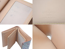 画像をギャラリービューアに読み込む, LOUIS VUITTON ルイヴィトン ポルトフォイユ コアラ ブロン M58014 村上隆 ホワイト モノグラム マルチカラー PVC ヌメ革 美品 中古 4b000042