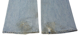 BALENCIAGA バレンシアガ フレアパンツ GARDE ROBE BOOTCUT ブーツカット デニムパンツ 773760 インディゴ サイズ34 美品 中古 4b000049