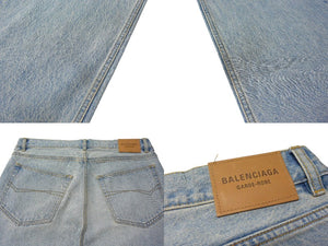 BALENCIAGA バレンシアガ フレアパンツ GARDE ROBE BOOTCUT ブーツカット デニムパンツ 773760 インディゴ サイズ34 美品 中古 4b000049
