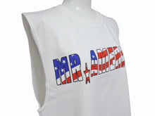 画像をギャラリービューアに読み込む, WWE プロレス World Wrestling Entertaiment Hulk Hogan ハルクホーガン Mr.America タンクトップ サイズM ホワイト 2003年 美品 中古 4b004983