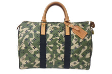 Load image into Gallery viewer, LOUISVUITTON ルイヴィトン モノグラム フラージュ スピーディ35 ボストンバッグ ハンドバッグ M95773 迷彩 村上隆 美品 中古 4b000507