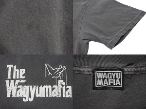 WAGYU MAFIA 和牛マフィア オフィシャル ワールドツアー 半袖Tシャツ ゴッドファーザー ロゴ サンプリング サイズXL 良品 中古 4b000654