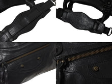 Load image into Gallery viewer, BALENCIAGA バレンシアガ The First ザ ファースト ハンドバッグ ワンショルダー 2WAY 103208 レザー ブラック 美品 中古 4b000073