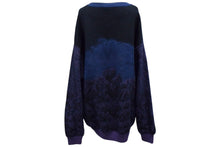 Load image into Gallery viewer, LOUIS VUITTON ルイヴィトン ニット セーター RM191JYC ヴァージルアブロー 19SS オズの魔法使い ネイビー系 美品 中古 4b000080