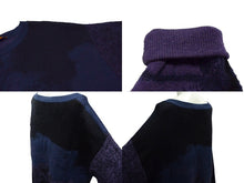 Load image into Gallery viewer, LOUIS VUITTON ルイヴィトン ニット セーター RM191JYC ヴァージルアブロー 19SS オズの魔法使い ネイビー系 美品 中古 4b000080