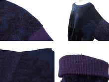 Load image into Gallery viewer, LOUIS VUITTON ルイヴィトン ニット セーター RM191JYC ヴァージルアブロー 19SS オズの魔法使い ネイビー系 美品 中古 4b000080