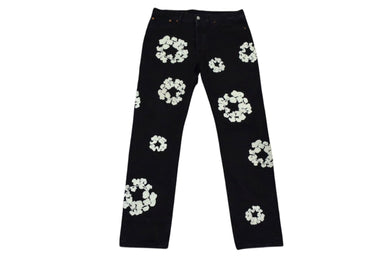 DENIM TEARS デニムティアーズ × Levi’s リーバイス COTTON WREATH CHAINSTITCH ジーンズ PC9-A1592-0001 サイズ33 美品 中古 4b000081