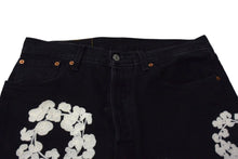 画像をギャラリービューアに読み込む, DENIM TEARS デニムティアーズ × Levi’s リーバイス COTTON WREATH CHAINSTITCH ジーンズ PC9-A1592-0001 サイズ33 美品 中古 4b000081