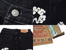 画像をギャラリービューアに読み込む, DENIM TEARS デニムティアーズ × Levi’s リーバイス COTTON WREATH CHAINSTITCH ジーンズ PC9-A1592-0001 サイズ33 美品 中古 4b000081