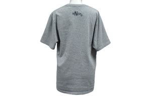 極美品 S/DOUBLE エスダブル ポケット 半袖Ｔシャツ グレー コットン ショーンステューシー トップス プリント サイズS 中古 4b000896