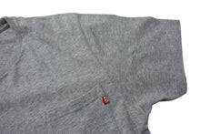 Load image into Gallery viewer, 極美品 S/DOUBLE エスダブル ポケット 半袖Ｔシャツ グレー コットン ショーンステューシー トップス プリント サイズS 中古 4b000896