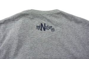 極美品 S/DOUBLE エスダブル ポケット 半袖Ｔシャツ グレー コットン ショーンステューシー トップス プリント サイズS 中古 4b000896