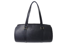 Load image into Gallery viewer, 極美品 LOUIS VUITTON ルイヴィトン スフロ ハンドバッグ M52862 エピ レザー ブラック ゴールド金具 中古 4b000986
