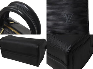 LOUIS VUITTON ルイヴィトン スピーディ30 ハンドバッグ M59032 エピレザー ブラック ゴールド金具 美品 中古 4c076406