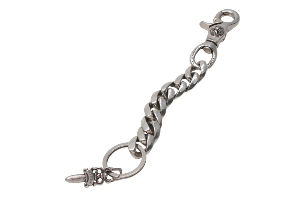 CHROME HEARTS クロムハーツ CLP CHN CLASSIC-L ロングクラシックリンク ダガーキーチェーン 8LINK 84.0g シルバー925 美品 中古 4c076679