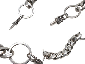 CHROME HEARTS クロムハーツ CLP CHN CLASSIC-L ロングクラシックリンク ダガーキーチェーン 8LINK 84.0g シルバー925 美品 中古 4c076679