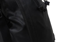 Load image into Gallery viewer, PORTER × MINOTAUR M.U.G GRAIN PC Back Pack Large ポーター リュック バックパック ブラック レザー 中古 4b000804