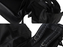 Load image into Gallery viewer, PORTER × MINOTAUR M.U.G GRAIN PC Back Pack Large ポーター リュック バックパック ブラック レザー 中古 4b000804