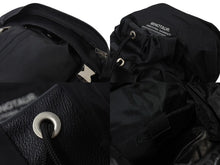 Load image into Gallery viewer, PORTER × MINOTAUR M.U.G GRAIN PC Back Pack Large ポーター リュック バックパック ブラック レザー 中古 4b000804