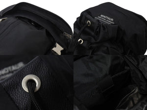 PORTER × MINOTAUR M.U.G GRAIN PC Back Pack Large ポーター リュック バックパック ブラック レザー 中古 4b000804