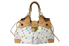 Load image into Gallery viewer, LOUISVUITTON ルイヴィトン モノグラム マルチカラー ウルスラ ブロン ハンドバッグ PVC ヌメ革 M40123 マルチカラー 美品 中古 4b000991