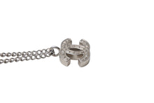 Load image into Gallery viewer, CHANEL シャネル ココマーク ネックレス A26983 重量約7.0g 06V刻印 全長約43.5cm メタル シルバー 美品 中古 4b001034