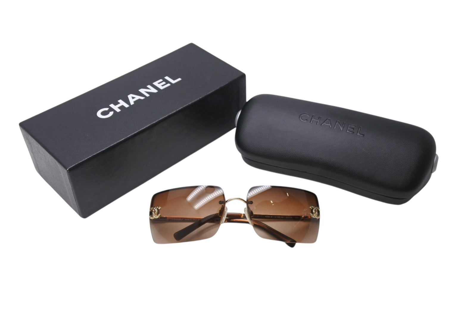 CHANEL シャネル リムレス サングラス 4092-B c.125/13 サイズ62
