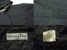 Load image into Gallery viewer, Christian Dior SPORTS クリスチャンディオール ジャケット バックロゴ 刺繍 ウール ブルゾン グレー ウール 中古 4b001069