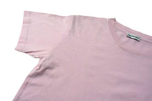 Load image into Gallery viewer, BALENCIAGA バレンシアガ 半袖Tシャツ 578137 サイズM ロゴプリント ピンク ブラック コットン 美品 中古 4b001085