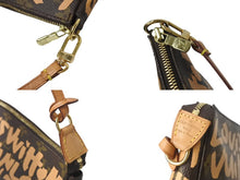 Load image into Gallery viewer, LOUIS VUITTON ルイヴィトン ポシェットアクセソワ―ル ポーチ M92193 モノグラム グラフィティ ブラウン PVC 美品 中古 4b001119