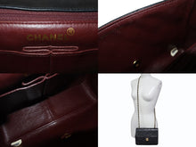 Load image into Gallery viewer, CHANEL シャネル ミニマトラッセ20 ショルダーバッグ 1番台 A01163 ブラック ラムスキン ゴールド金具 美品 中古 4b001121