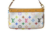 Load image into Gallery viewer, 極美品 LOUIS VUITTON ルイヴィトン ポシェット アクセソワール アクセサリーポーチ M92649 モノグラム マルチカラー 村上隆 中古 4b000876