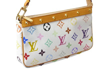 Load image into Gallery viewer, 極美品 LOUIS VUITTON ルイヴィトン ポシェット アクセソワール アクセサリーポーチ M92649 モノグラム マルチカラー 村上隆 中古 4b000876