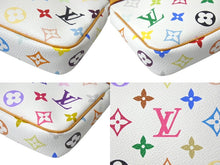Load image into Gallery viewer, 極美品 LOUIS VUITTON ルイヴィトン ポシェット アクセソワール アクセサリーポーチ M92649 モノグラム マルチカラー 村上隆 中古 4b000876