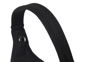極美品 PRADA プラダ ホーボー ハンドバッグ ワンショルダーバッグ MV515 トライアングルロゴ ナイロン ブラック 中古 4b001129