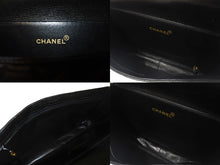 Load image into Gallery viewer, 極美品 CHANEL シャネル ダブルフェイス マトラッセ25 ハンドバッグ 4番台 ココマーク ラムスキン ブラック ゴールド金具 中古 4b001157