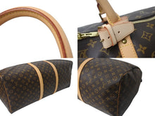 Load image into Gallery viewer, 極美品 LOUIS VUITTON ルイヴィトン キーポル60 ボストンバッグ M41422 モノグラム PVC レザー ブラウン 中古 4b000794