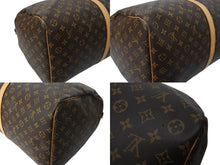 Load image into Gallery viewer, 極美品 LOUIS VUITTON ルイヴィトン キーポル60 ボストンバッグ M41422 モノグラム PVC レザー ブラウン 中古 4b000794