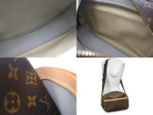 LOUIS VUITTON ルイヴィトン リポーターPM ショルダーバッグ M45254 モノグラム ブラウン ゴールド金具 美品 中古 4b001162