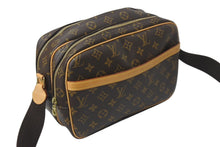 Load image into Gallery viewer, LOUIS VUITTON ルイヴィトン リポーターPM ショルダーバッグ M45254 モノグラム ブラウン ゴールド金具 美品 中古 4b001162