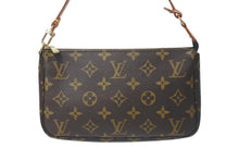 Load image into Gallery viewer, LOUIS VUITTON ルイヴィトン アクセサリーポーチ ポシェットアクセソワール M51980 モノグラム ブラウン 美品 中古 4b001166