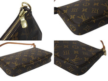 Load image into Gallery viewer, LOUIS VUITTON ルイヴィトン アクセサリーポーチ ポシェットアクセソワール M51980 モノグラム ブラウン 美品 中古 4b001166